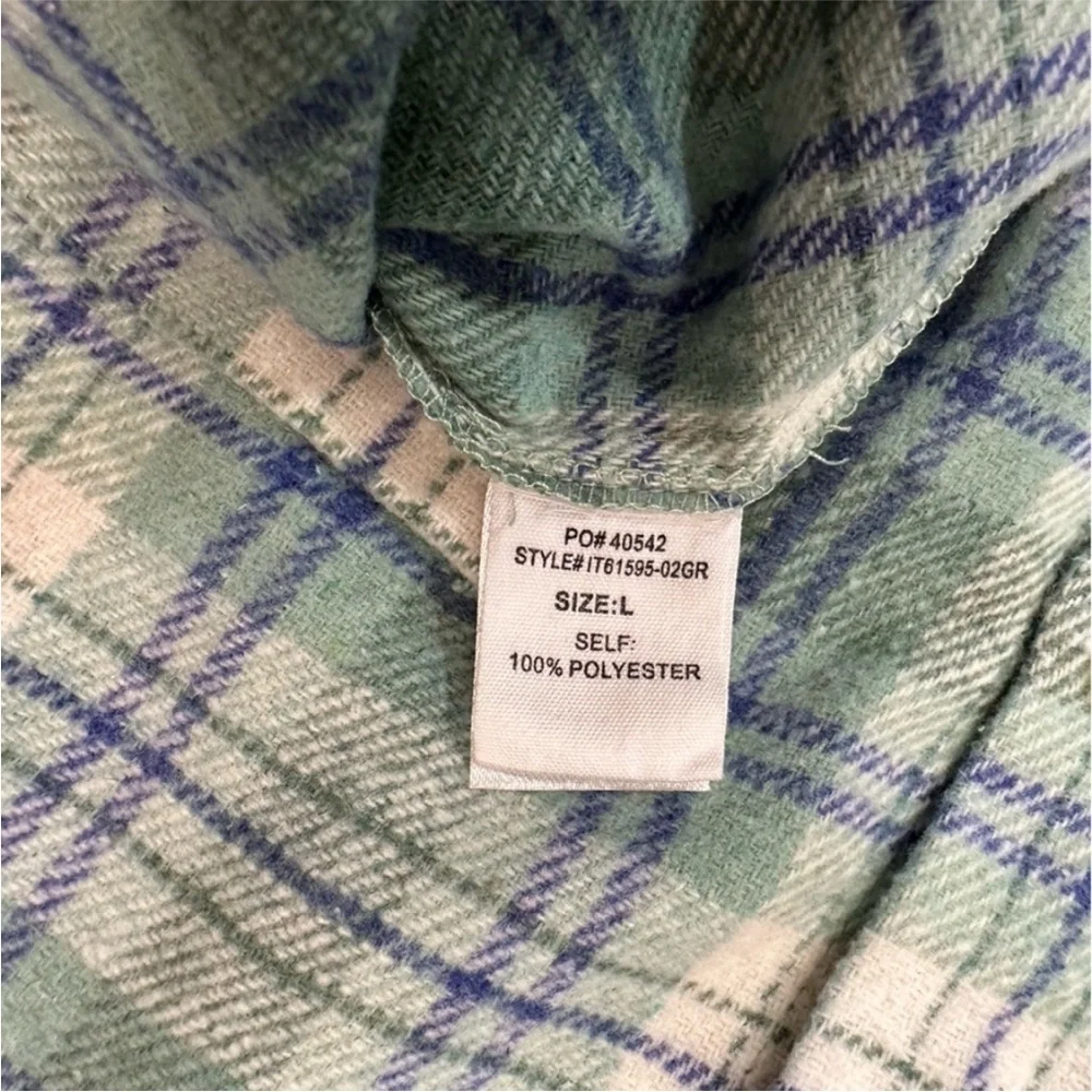 Pink Lily Plaid Shacket